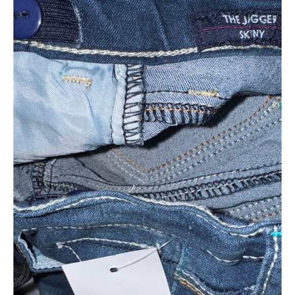 Vigoss Girls Skinny Jeans Size 4 The Jagger Dark Wash Denim Stretch Fit - Picture 4 of 6